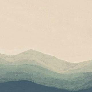 ･ ⟢ ⋮ beige and blue paper banner  ゛༝.