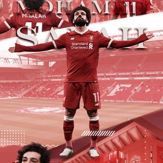 Mohamed Salah Liverpool Mobile Wallpaper HD 2025