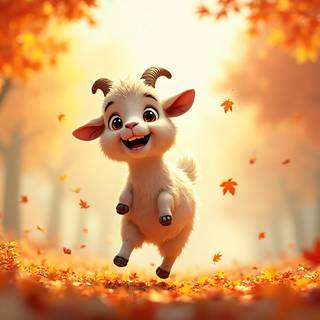 Cartoon Goat