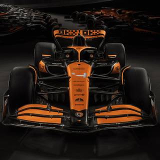 Orange McLaren MCL38
