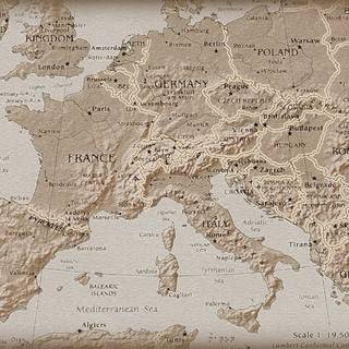 Europe old map