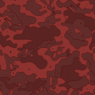 Flat Red Camouflage 