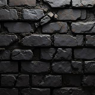 Black Brick Wall