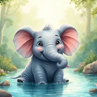 Cartoon Elephant