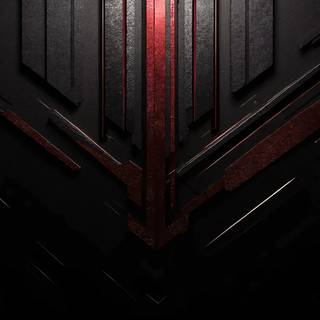  Black Stone Background With Red Lines