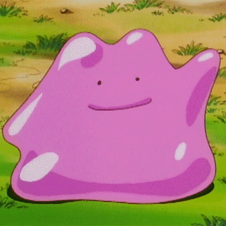 ditto morphing into a pikachu