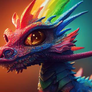 rainbow dragon