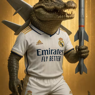 Bombardiro Crocodilo X Real Madrid CF