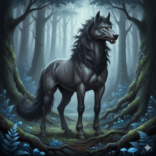 Horse + Wolf