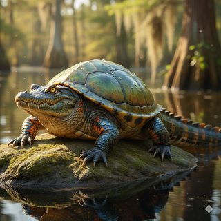 Alligator + Turtle