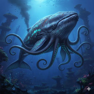 Whale + Giant Squid