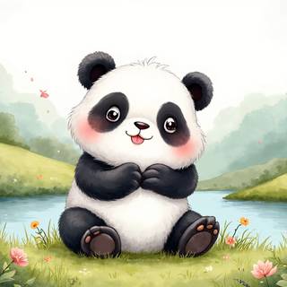 Cartoon Panda