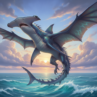 Great Hammerhead Shark Dragon