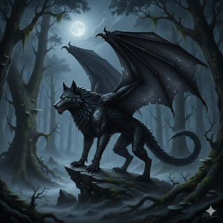 Black Wolf Dragon