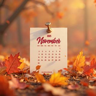 2025 November Calendar