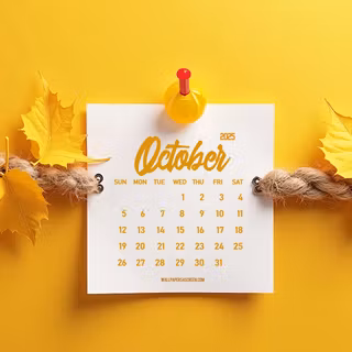 2025 October Calendar