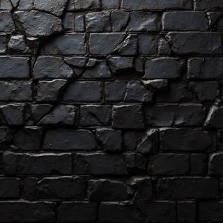Black Brick Wall