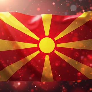 Flag Of North Macedonia