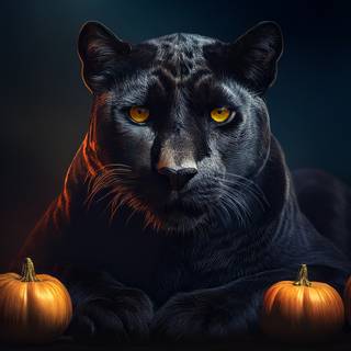 Majestic Black Panther