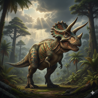 Tyrannosaurus Rex + Triceratops