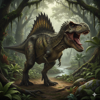 Tyrannosaurus Rex + Spinosaurus