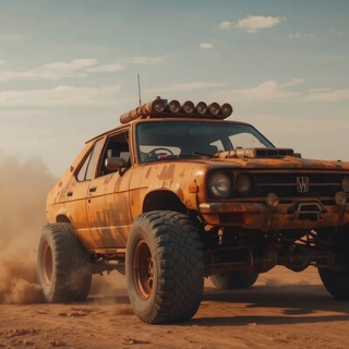 Off Road Desert Car Rally