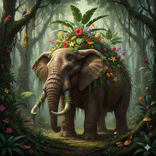 Fakemon Pokemon: Jungle Elephant