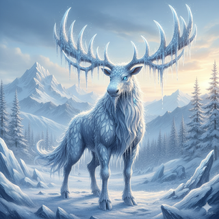 Fakemon Pokemon: Ice Moose