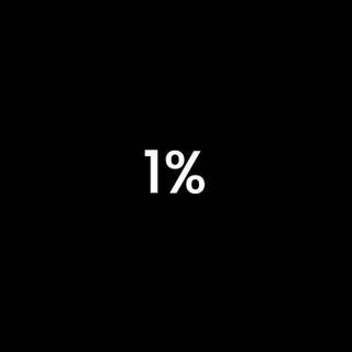 1%
