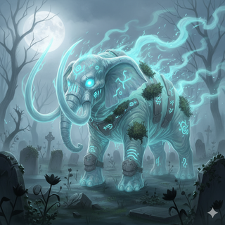 Fakemon Pokemon: Undead Elephant