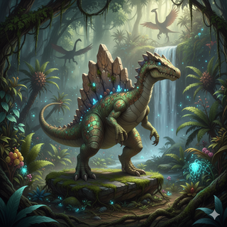 Fakemon Pokemon: Spinosaurus