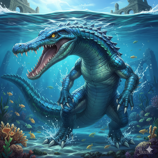 Fakemon Pokemon: Baryonyx