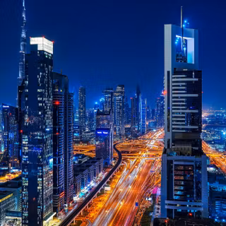 Dubai At Night