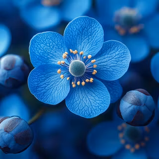 Blue Flowers
