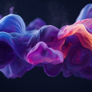 Colors Dispersing In Water Aesthetic