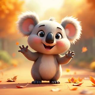 Cartoon Koala