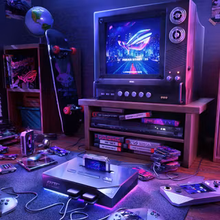 Retro Gaming Room