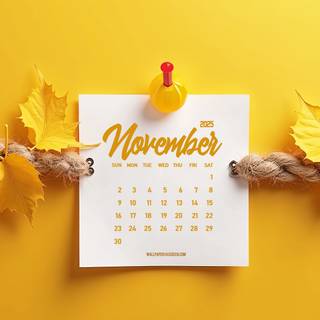2025 November Calendar