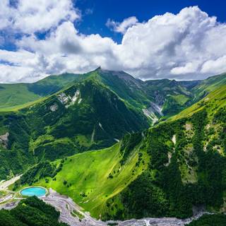 Green Mountains Amazing View