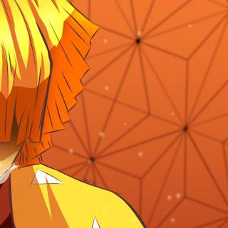 4k zenitsu Demon Slayer wallpaper