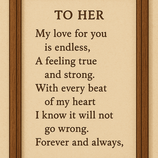 For her