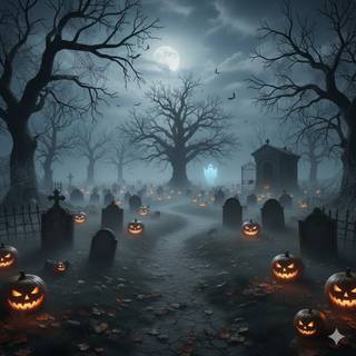 Halloween Graveyard