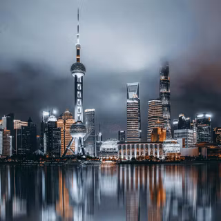 Skyline Of Shanghai