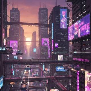 Cyberpunk anime