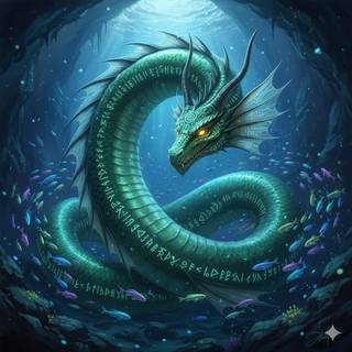 Leviathan Serpent Dragon