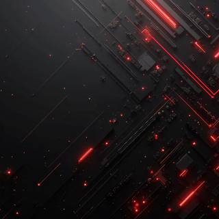 Red Black Abstract Background