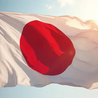 Flag og Japan