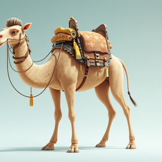 Cartoon Camel