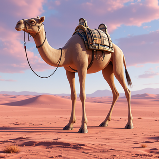 Cartoon Camel