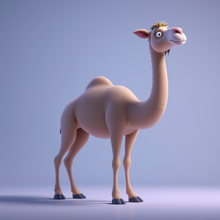 Cartoon Camel